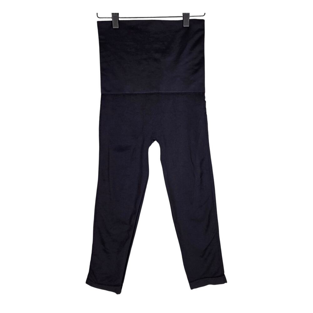 WOMEN’S MOTHER TUCKER MATERNITY SHAPEWEAR LEGGINGS – BLACK – SIZE SMALL